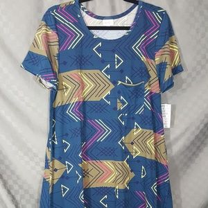 Large Lularoe Carly swing dress